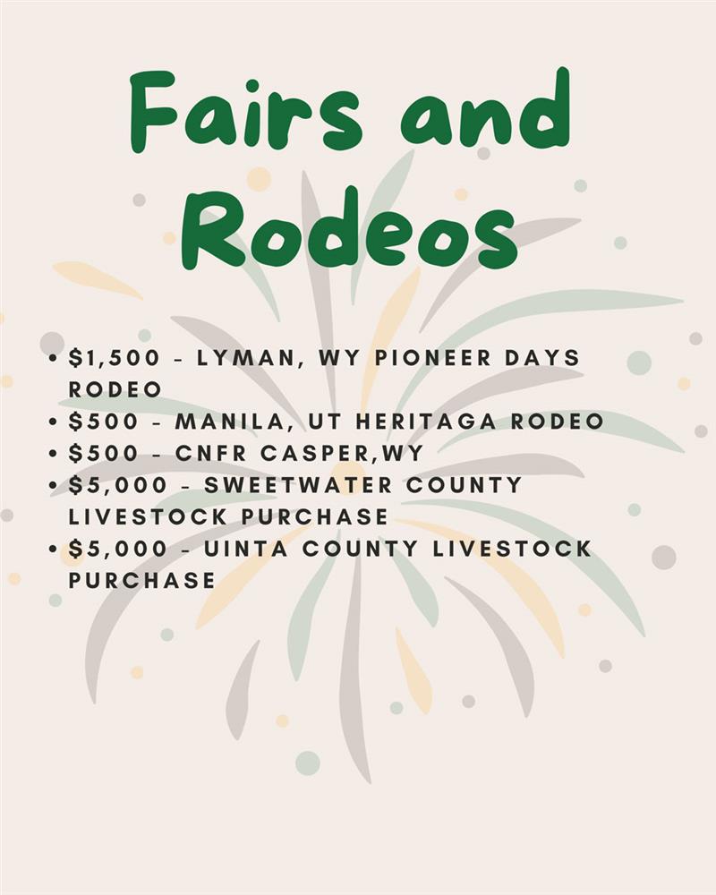 Fairs and Rodeos slide 6