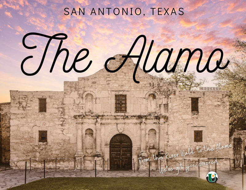 Post card of San Antonio the Alamo