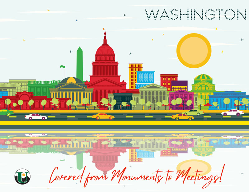 Post card of Washington DC