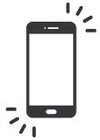 Line art of a Cell phone