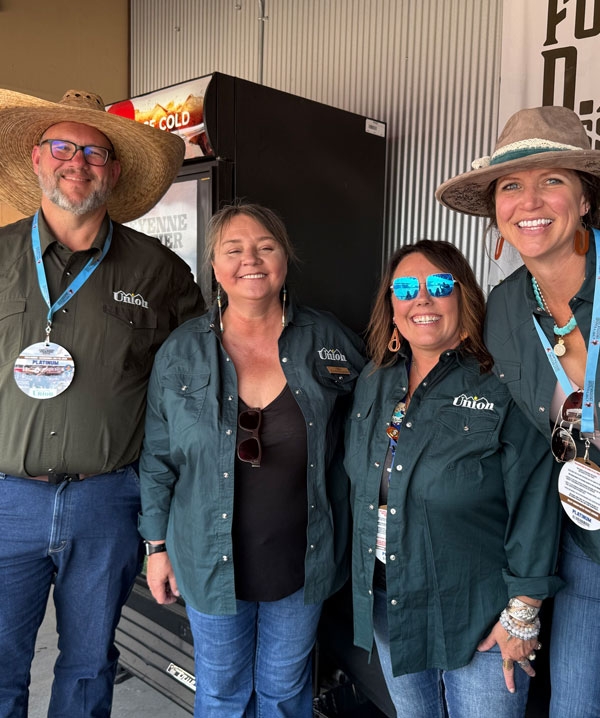 Union Wireless management at Cheyenne Frontier Days 2026